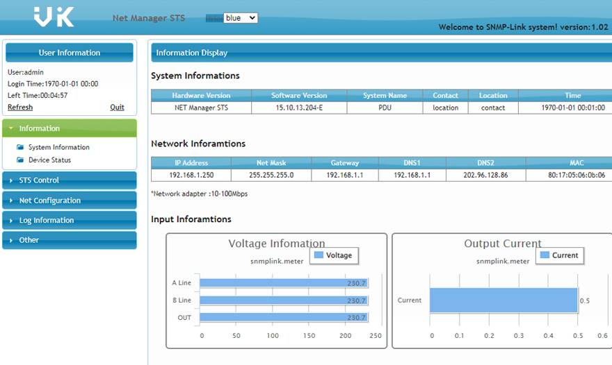 Software interface